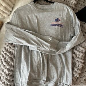 Gray Broncos Sweatshirt